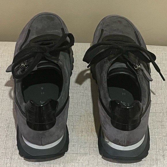 Gabor Hollywell- UK- Black and Dark Gray Sneakers, size 7.5 - Picture 4 of 9